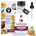 Dolce Flav Passion Fruit Extract - 2 Ounce Oil-Soluble Multipurpose Flavoring Ideal for Candy Making, Baking, Lip Balm, and Ice Cream - Passion Fruit Concentrate Perfect for Weight Management