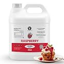 Dolce Flav Raspberry Flavoring Oil for Desserts, Restaurant Size, 32 Fl Oz