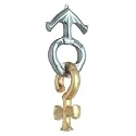 DOLCE Hanayama Cast Metal Brain Teaser Puzzle