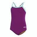 Dolfin Little Girls One Piece Swimsuit for Little Girls and Toddlers