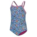 Dolfin Little Girls One Piece Swimsuit for Little Girls and Toddlers