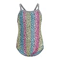 Dolfin Little Girls One Piece Swimsuit for Little Girls and Toddlers