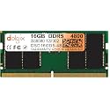 Dolgix® 16GB DDR5 4800MHz | Laptop RAM | Notebook RAM (Memory) SO-DIMM | Non-ECC-Un-Buffered | PC5-38400 | CL-40 |1.1/1.25v | XMP| 3 Years Warranty -(Made in India)