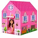 Doll House Play Tent for Girls & Boys 3-10 Years | Foldable Kids Play Tent House | Indoor & Outdoor Playhouse | Lightweight Portable Tent House | Easy to Assemble | Birthday Gift