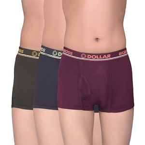 dollar bigboss kid39s assorted solid combed cotton trunk with double pouch support