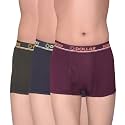 Dollar Bigboss Kid's Assorted Solid Combed Cotton Trunk with Double Pouch Support