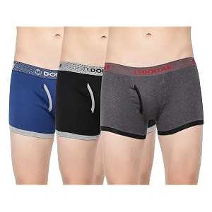Dollar Bigboss Mens Pack of 3 Solid