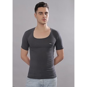Dollar Bigboss Mens Solid Regular Fit Vest