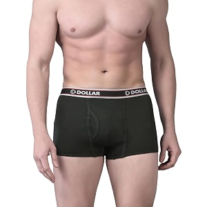 Dollar Bigboss Mens Solid Cotton Trunk Colour