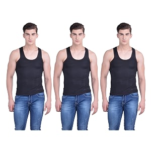 Dollar Bigboss Mens Solid Regular Fit Vest