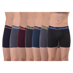 Dollar Bigboss Mens Solid Cotton Trunk Colour