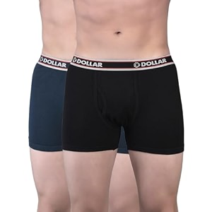 Dollar Bigboss Mens Solid Cotton Trunk Colour