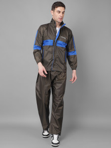 Dollar Colorblock Men Rain Suit