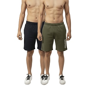 dollar easy fit cotton blend pack of 1 solid men39s shorts