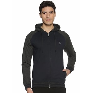 Dollar Full Zip Hoodie Sweatshirt for Men