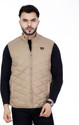 Dollar Half Sleeve Sleeveless Solid Men Jacket