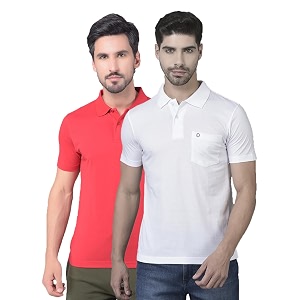 dollar mens cotton casual solid polo tshirt pack of 1