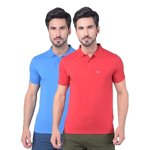 dollar mens cotton casual solid polo tshirt pack of 1