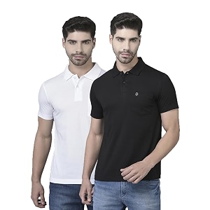 dollar mens cotton casual solid polo tshirt pack of 1