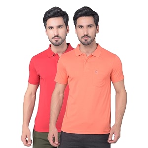 dollar mens cotton casual solid polo tshirt pack of 1