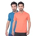 Dollar Mens Cotton Casual Solid Polo Tshirt (Pack of 1)