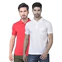 Dollar Mens Cotton Casual Solid Polo Tshirt (Pack of 1)