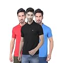Dollar Mens Cotton Casual Solid Polo Tshirt (Pack of 1)
