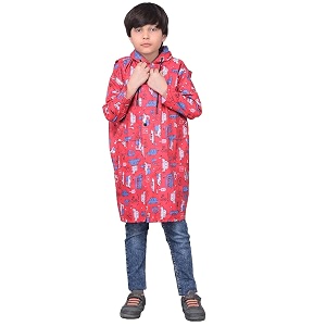 Dollar Rainguard Kids Full Sleeve Printed Long