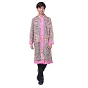 Dollar Rainguard Kids' Full Sleeve Car Printed Long Raincoat With Adjustable Hood and Pocket