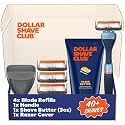 Dollar Shave Club - Member Exclusive Shave Set (Blue) - 6 Blade Razor Kit