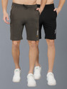 Dollar Solid Men Multicolor Bermuda Shorts