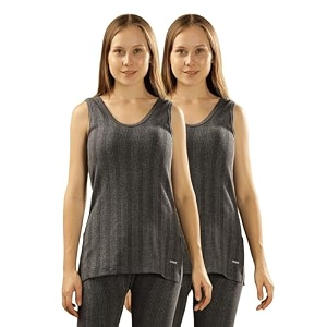 dollar ultra thermal solid sleeveless top for women