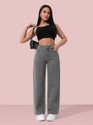 Dollfashion Regular Women Grey Jeans