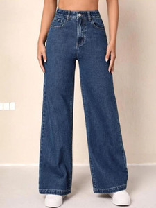 Dollfashion Straight Fit Women Blue Jeans