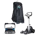 Dolphin Nautilus CC Supreme Wi-Fi Automatic Robotic Pool Vacuum Cleaner Includes Caddy and Classic Cover for Storage and Protection, Ideal for In-Ground Pools up to 50 FT