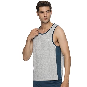DOMIN8 Mens Sleeveless Stretchable Breathable Training