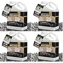 Dominator Rock Anchor 1 Gallon - Rock Glue for Landscaping Gravel &amp; Stone, Ready to Spray, Locks in River Rock, Pea Gravel &amp; Decorative Rock, Prevents Scattering &amp; Washouts, Water-Based (Pack of 4)