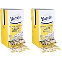 Domino® White Sugar Packets, 400 Count Dispenser Box, 0.10 oz Each, 2 Pack