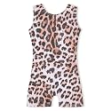 Domusgo Gymnastics Leotards for Girls Sparkly One Piece Biketard Size 1-10Y