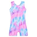 Domusgo Gymnastics Leotards for Girls Sparkly One Piece Biketard Size 1-10Y