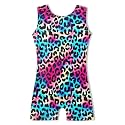 Domusgo Gymnastics Leotards for Girls Sparkly One Piece Biketard Size 1-10Y
