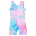 Domusgo Gymnastics Leotards for Girls Sparkly One Piece Biketard Size 1-10Y