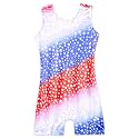 Domusgo Gymnastics Leotards for Girls Sparkly One Piece Biketard Size 1-10Y