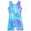 Domusgo Gymnastics Leotards for Girls Sparkly One Piece Biketard Size 1-10Y