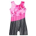 Domusgo Gymnastics Leotards for Girls Sparkly One Piece Biketard Size 1-10Y