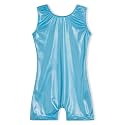 Domusgo Gymnastics Leotards for Girls Sparkly One Piece Biketard Size 1-10Y