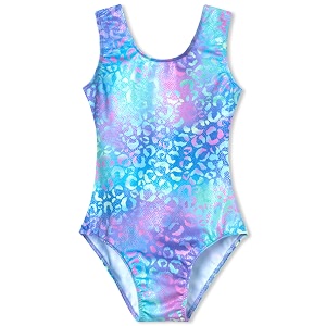 domusgo toddler leotard gymnastics long sleeve sparkly tumbling dance leotards for baby girls kids teens 2-14 years