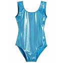 Domusgo Toddler Leotard Gymnastics Long Sleeve, Sparkly Tumbling Dance Leotards for Baby Girls Kids Teens 2-14 Years