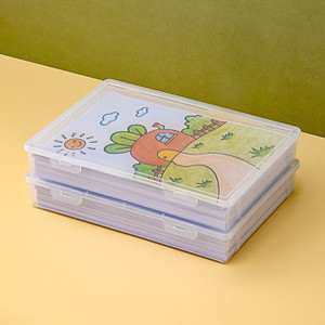 DOMVIQUE A4 Size Storage Box Durable