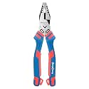 Dong Cheng High Leverage Combination Pliers 8" / 200mm — Eccentric Labor-Saving Structure | 64HRC Laser-Quenched Edge | Phosphated Anti-Rust | High Leverage Combination Pliers